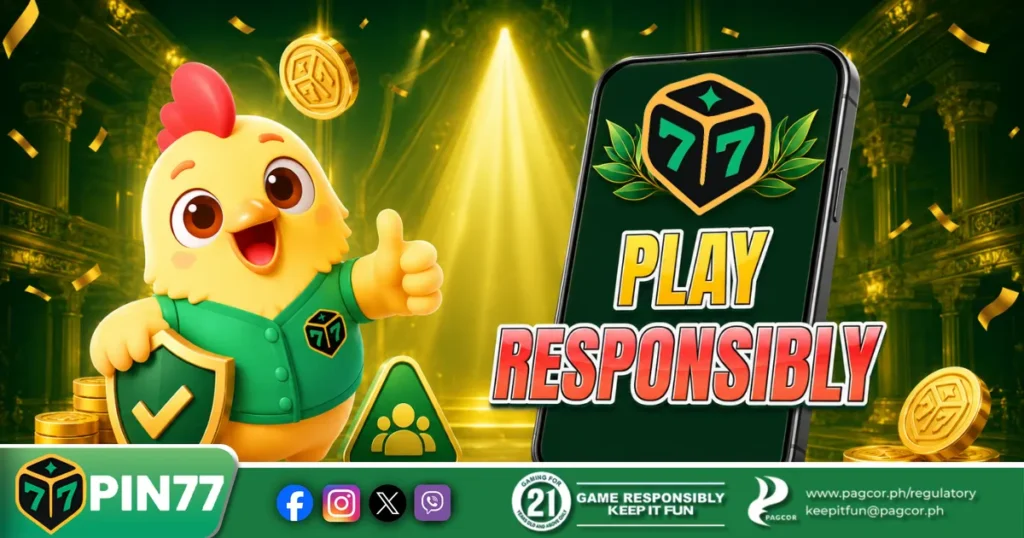 Pin77 Play Responsibly
