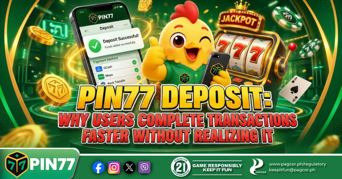 Pin77 Deposit Why Users Complete Transactions Faster Without Realizing It