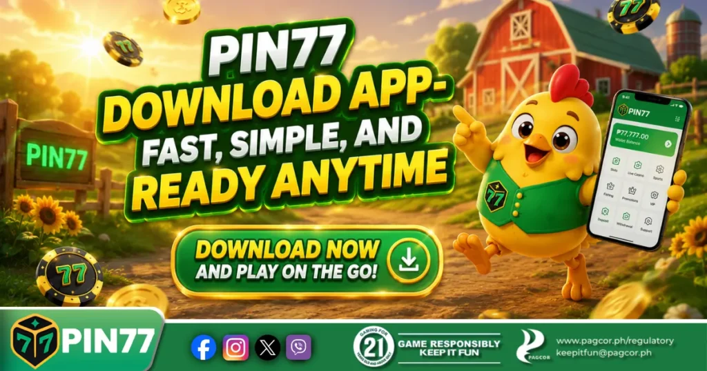 Pin77 App Download, CTA